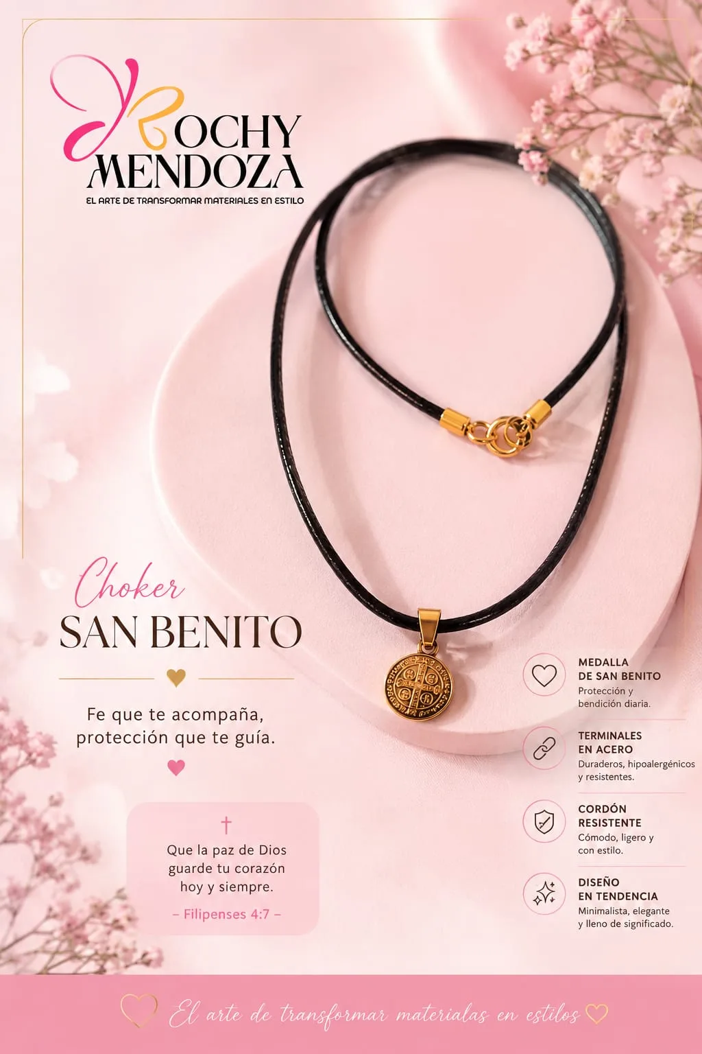 Collar de corazón