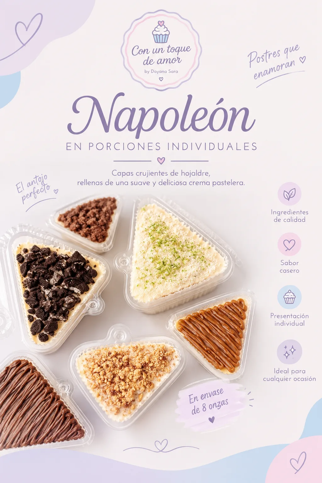 postres Napoleón
